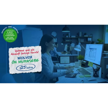 Akınsoft WOLVOX Ön Muhasebe Paket-1 | KOBİ’lere Hızlı ve Kolay Çözüm | Aralık’ta %25 İndirim | Bursa Ana Bayi