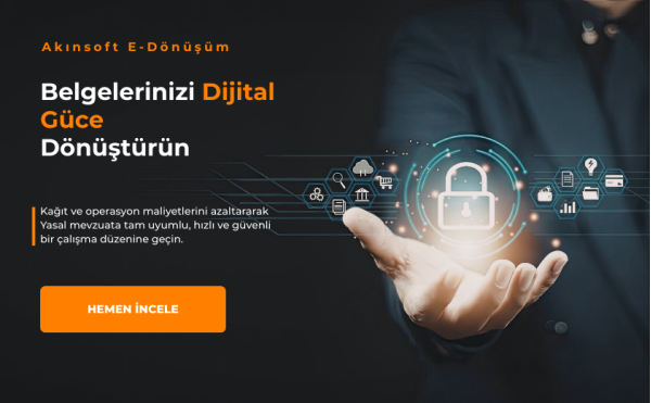 Akınsoft e-Dönüşüm ile Belgelerinizi <br>Dijital Güce Dönüştürün